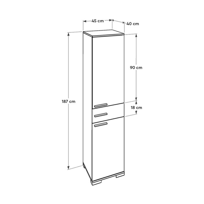 Hanah Home Armario Multiusos Blanco Adr-421-Pp-1 Hanah Home Armario Multiusos Blanco Adr-421-Pp-1